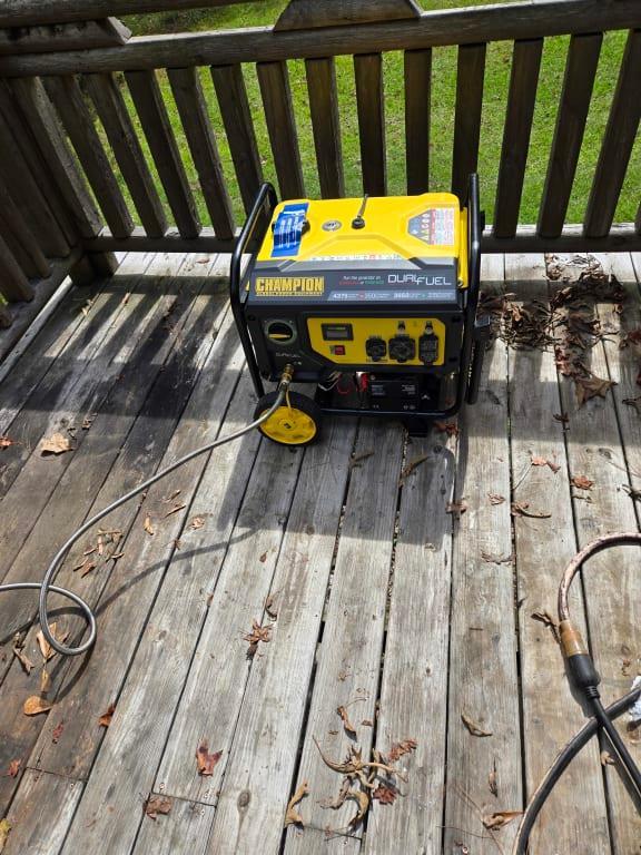 n☆y⭐︎t☆ 3500 Watt Dual Fuel Portable Generator 200965 – Tools.com
