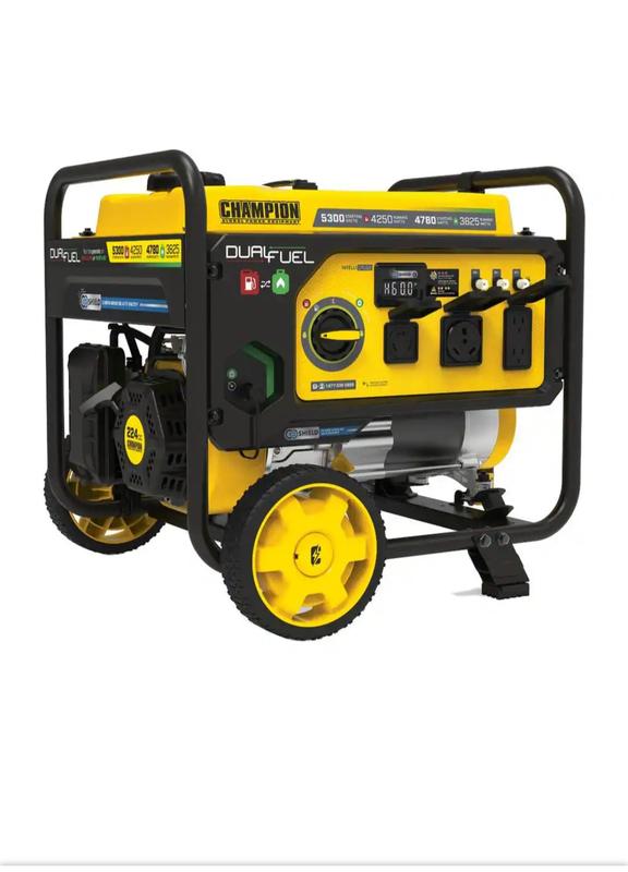 4250W Dual Fuel Generator with CO Shield® - 201279 - Champion