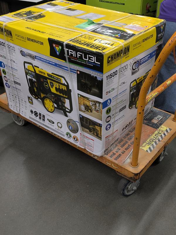 9200W Electric Start Tri Fuel Generator with CO Shield® 201412