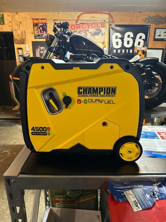 4500W Electric Start Dual Fuel Inverter with CO Shield 4500W Electric Start Dual Fuel Inverter with CO Shield