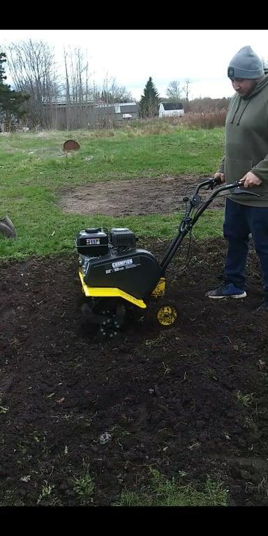 22-Inch Front Tine Tiller - 100379 - Champion Power Equipment
