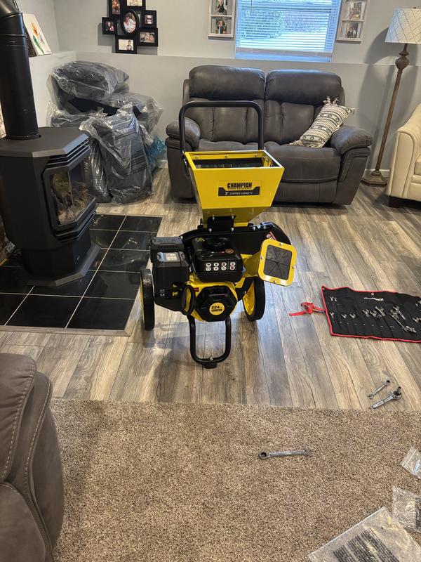 3-in. Chipper Shredder - Champion Power Equipment 3-in. Chipper Shredder - Champion Power Equipment