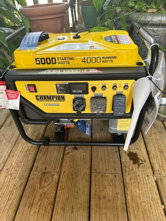 4000W Generator with CO Shield® - Champion Power Equipment