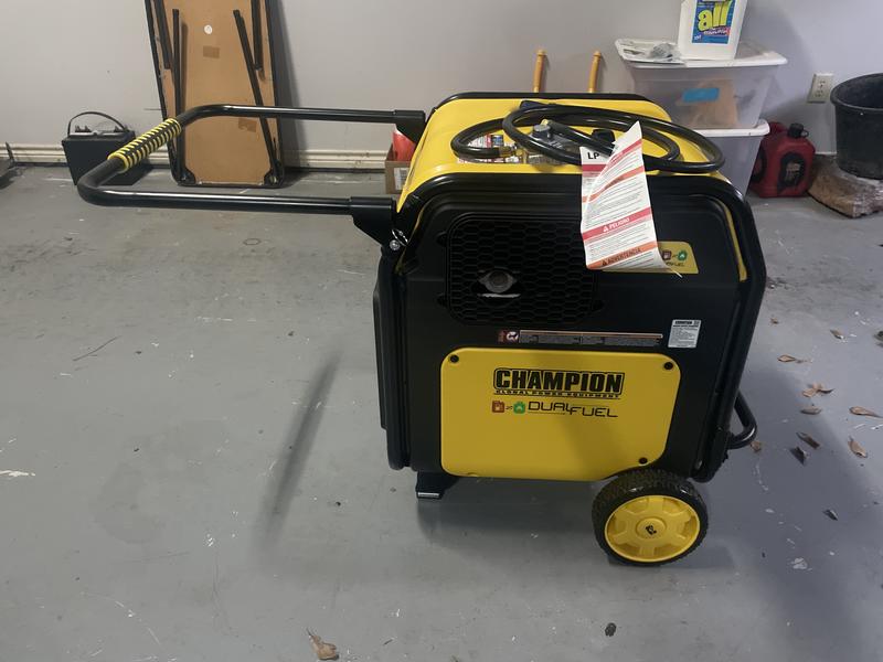 11,000W Electric Start Dual Fuel Inverter Generator with CO