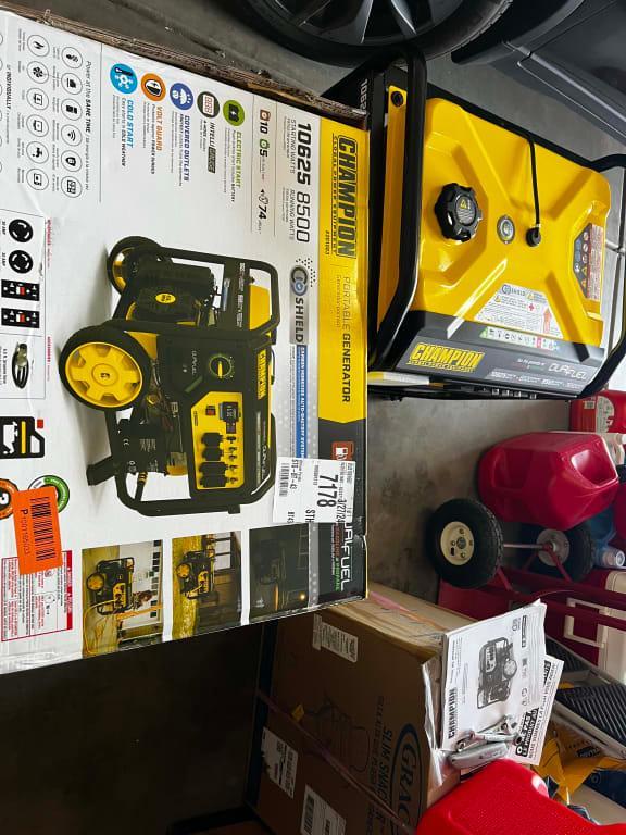 8500W Electric Start Dual Fuel Generator with CO Shield® - 201507