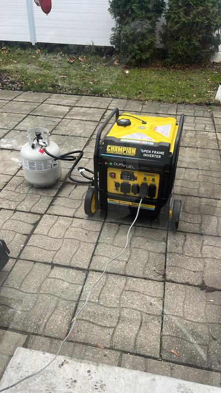 9000W Electric Start Dual Fuel Open Frame Inverter - 201178