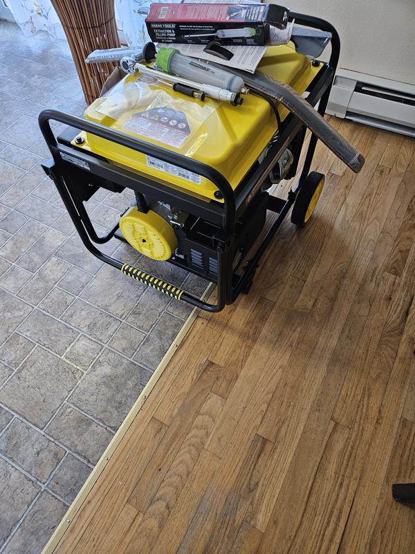 ⭐️⭐️⭐️⭐️FEELIA⭐️U-InG 6250W Dual Fuel Generator with CO Shield® - 201463 - Champion