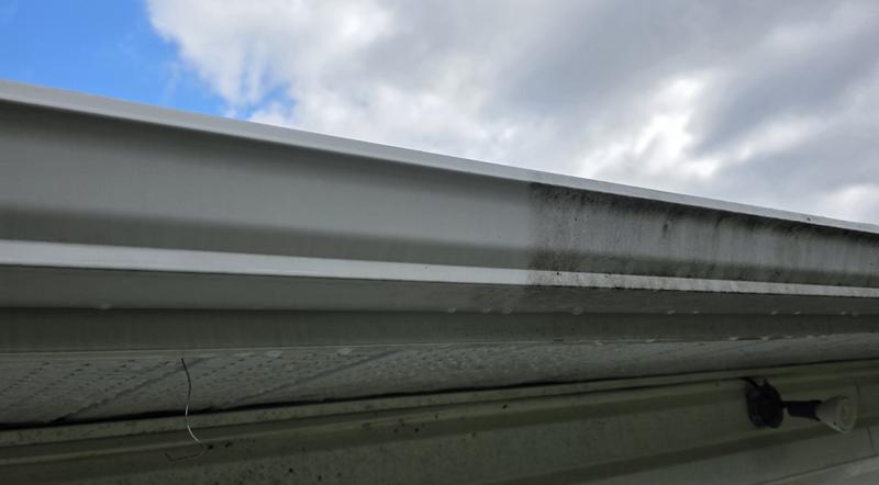 Water only, no scrubbing, no soap! 5 years of staining