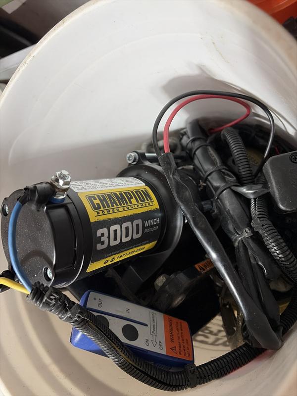 All fits in the bucket just add battery