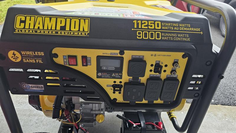 9000W Wireless Start Generator with CO Shield® - Champion