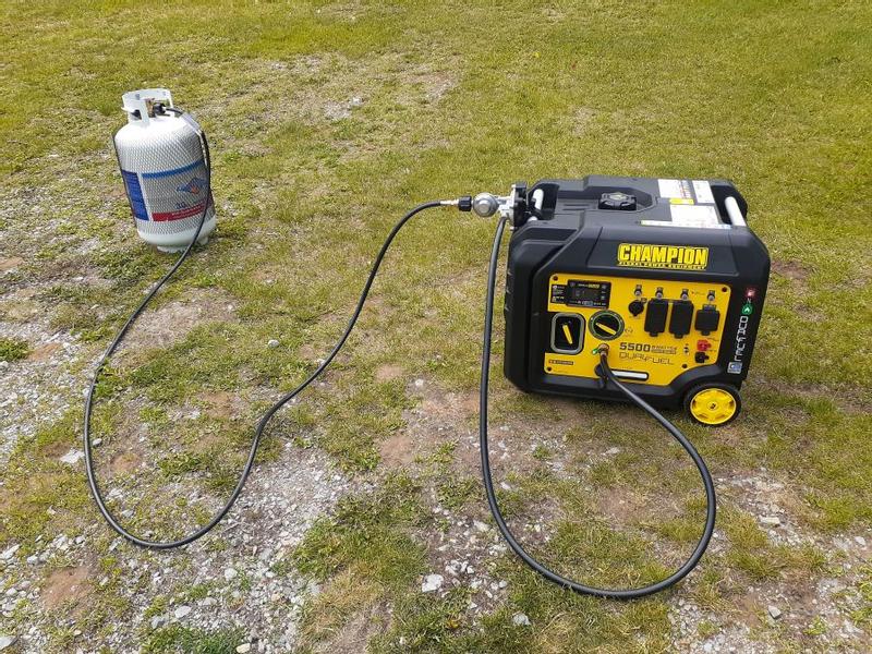 30lb Tank with 12 ft Extension Hose