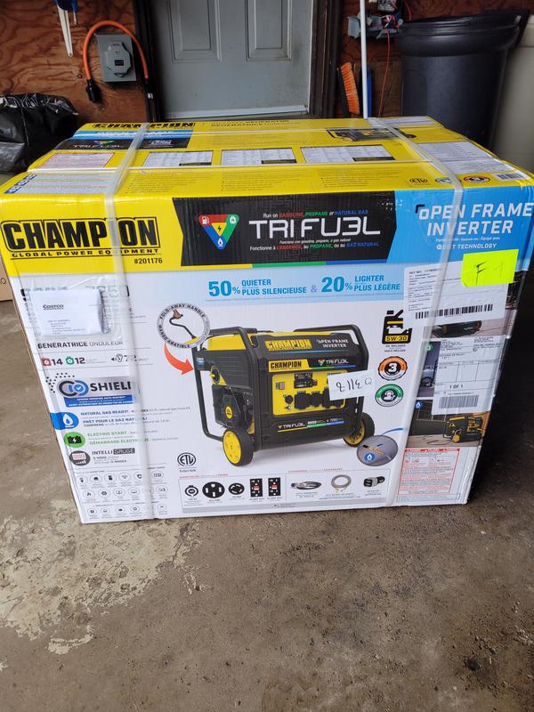 9000W Electric Start Tri Fuel Open Frame Inverter with CO