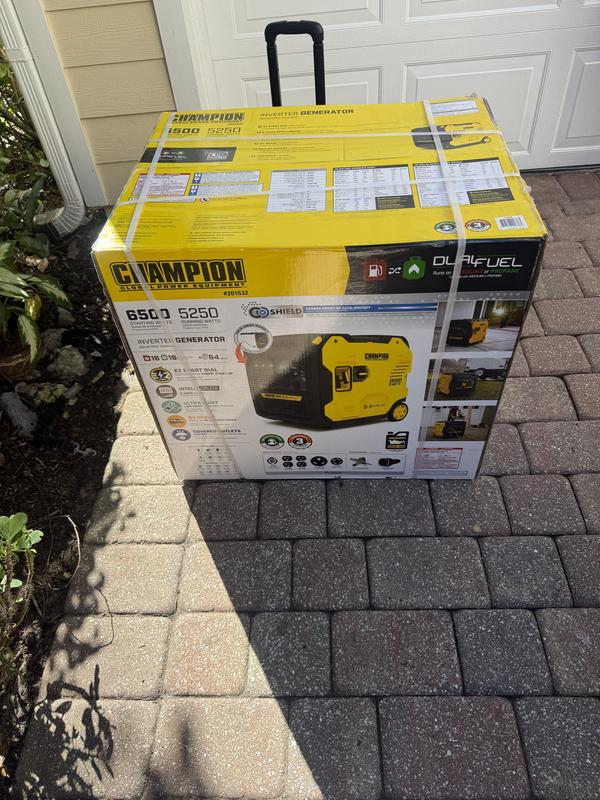 6500W Dual Fuel Inverter with CO Shield® - 201532 - Champion Power