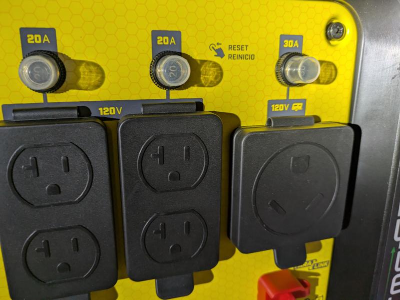 5500W Electric Start Dual Fuel Inverter with CO Shield® - 201273