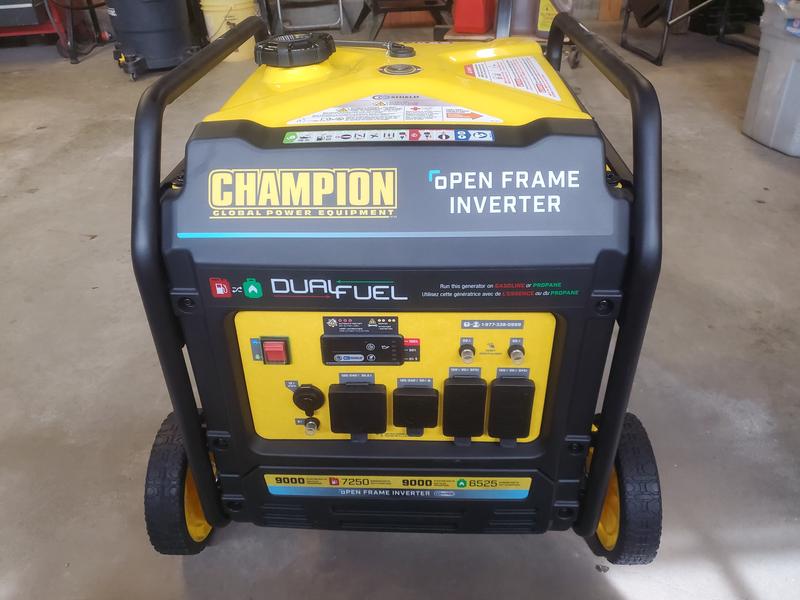 CHAMPION DUAL FUEL 直接引き取り　【Tatsu 】 3400 watt dual fuel Inverter generator – THE POWER OF