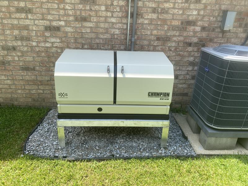 Champion Power Equipment 22kW aXis Generator 22000-Watt Dual Fuel