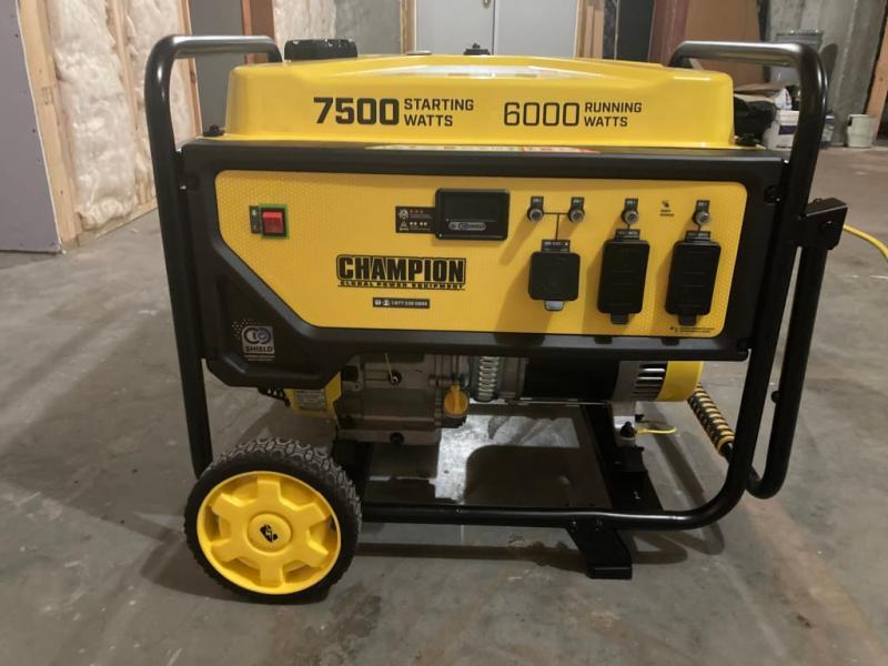 6000W Generator with CO Shield® - 201033 - Champion Power Equipment