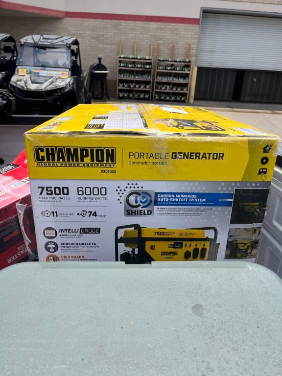 6000W Generator with CO Shield® - Champion Power Equipment