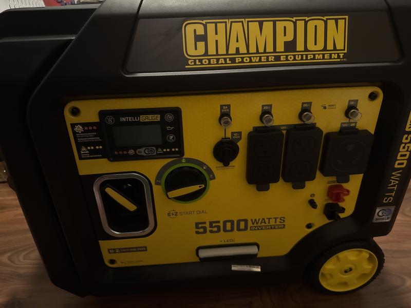 5500W Inverter with CO Shield® - 201351 - Champion Power Equipment
