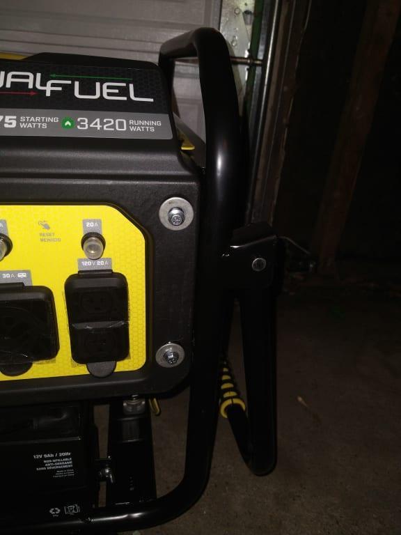 3800W Electric Start Dual Fuel Generator - 201052 - Champion