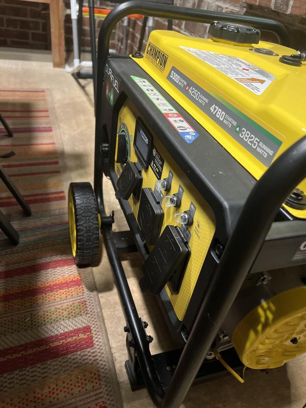 3500W Dual Fuel Generator with CO Shield® - 201213 - Champion