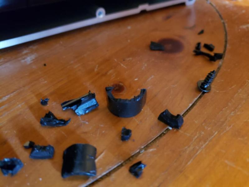 these were rattling inside the unit when i pulled out of the box