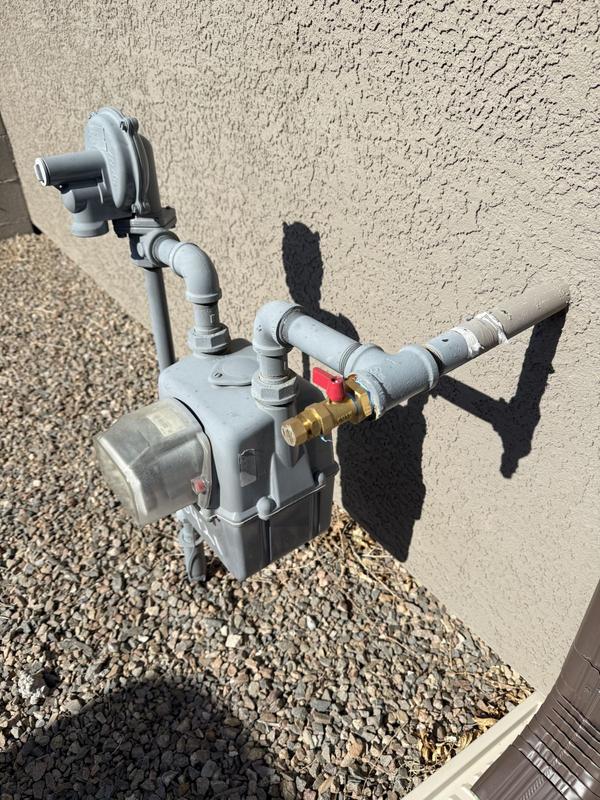 Gas/Electric connections