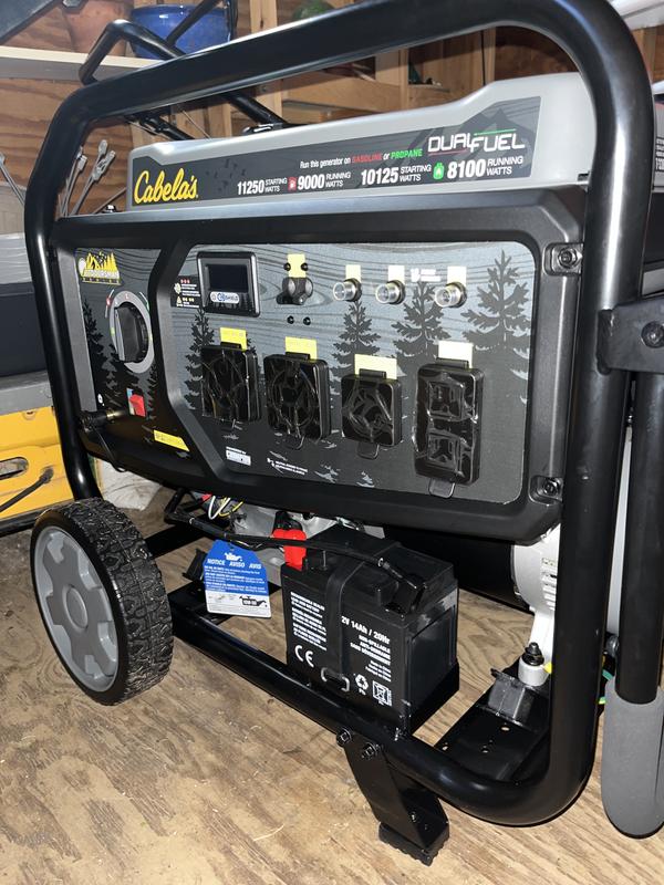 7500W Electric Start Dual Fuel Generator - 201281 - Champion Power