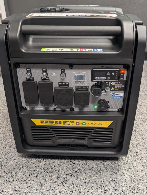 6500W Dual Fuel Inverter with CO Shield® - 201532 - Champion Power