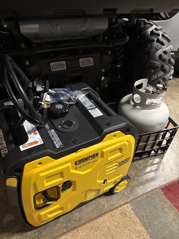 RALEIGH / ラレー 5500W Electric Start Dual Fuel Inverter with CO Shield