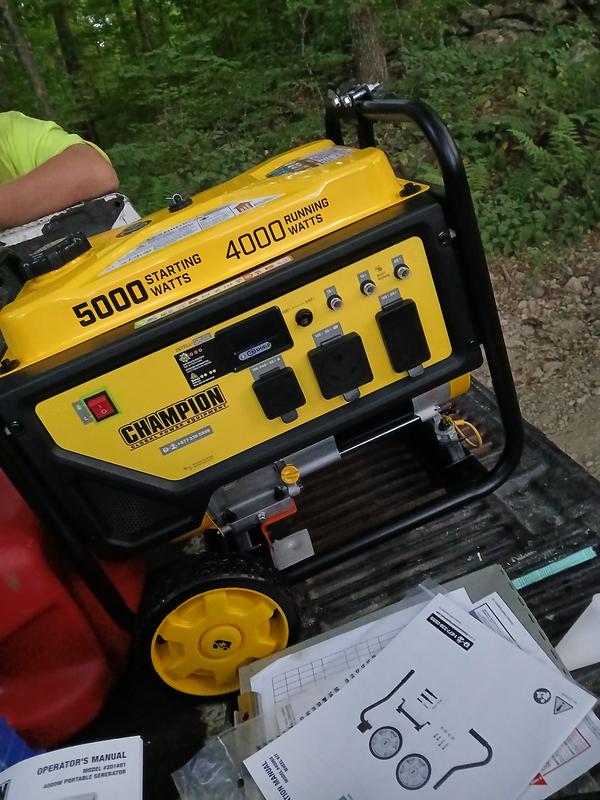 4000W Generator with CO Shield® - 201282 - Champion Power Equipment