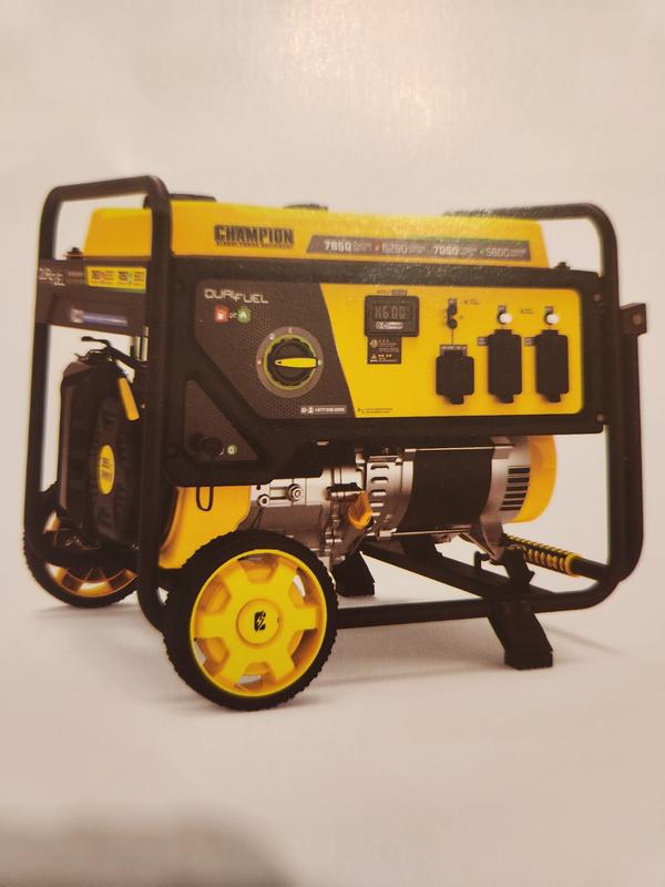 ⭐️⭐️⭐️⭐️FEELIA⭐️U-InG Champion 201463 7850W Dual Fuel Generator