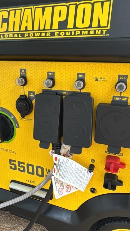 5500W Inverter with CO Shield® - 201351 - Champion Power Equipment