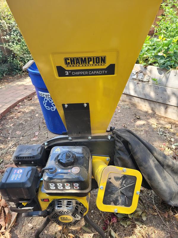 3-in. Chipper Shredder - 200946 - Champion Power Equipment