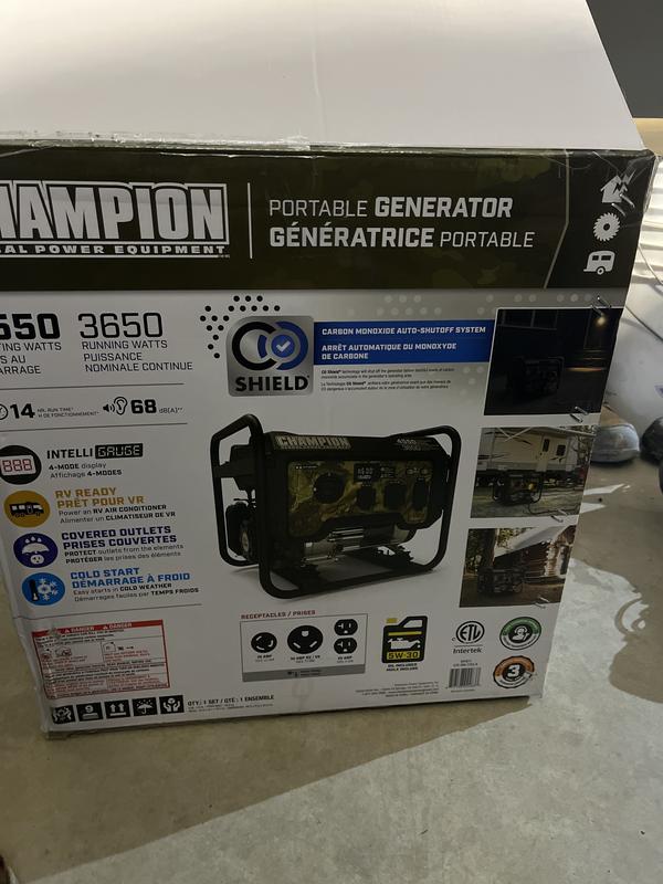 ホビーラジコン Canola flower 3650W Generator with CO Shield® - Champion Power Equipment