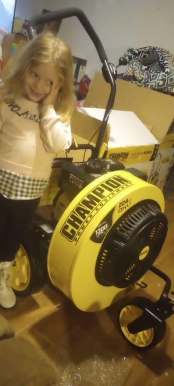 Photo bomb she already loves it.