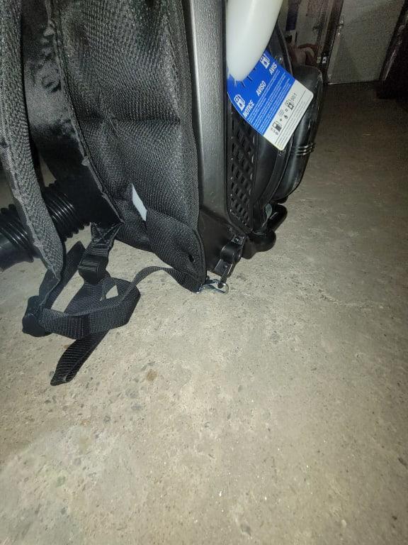 This is the location to attach bottom strap