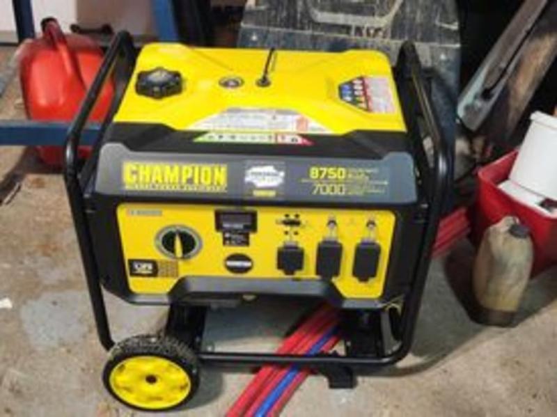 Champion 7000W/8750W Portable Gas Generator with CO Shield™