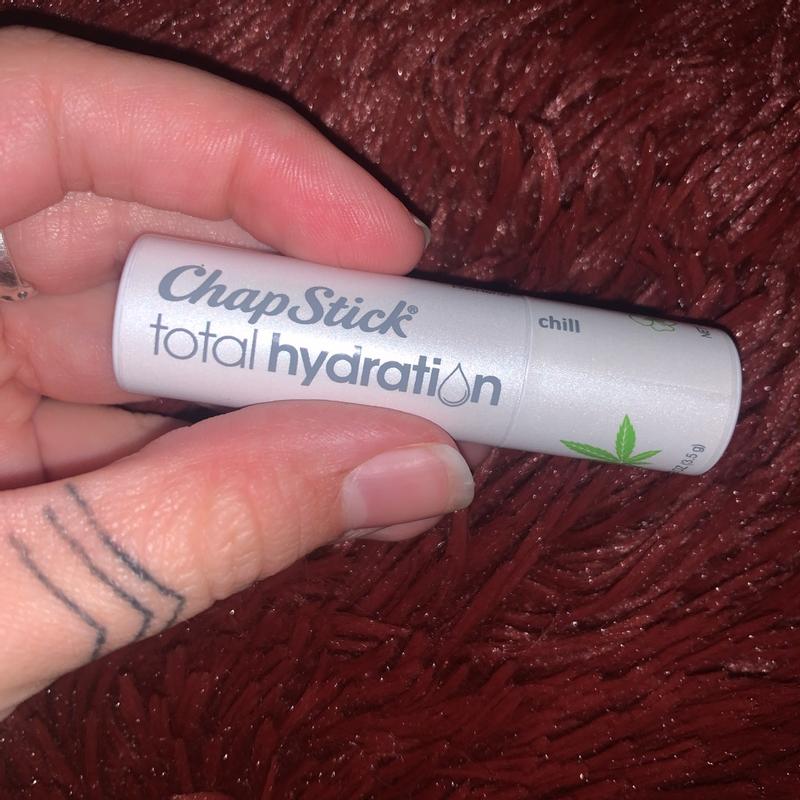 ChapStick Total Hydration Essential Oils Lip Balm, Chill, 0.12 oz