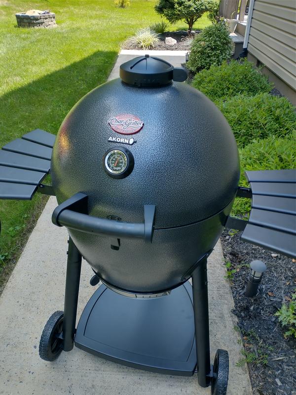 AKORN® Kamado Charcoal Grill, Slate - Char-Griller