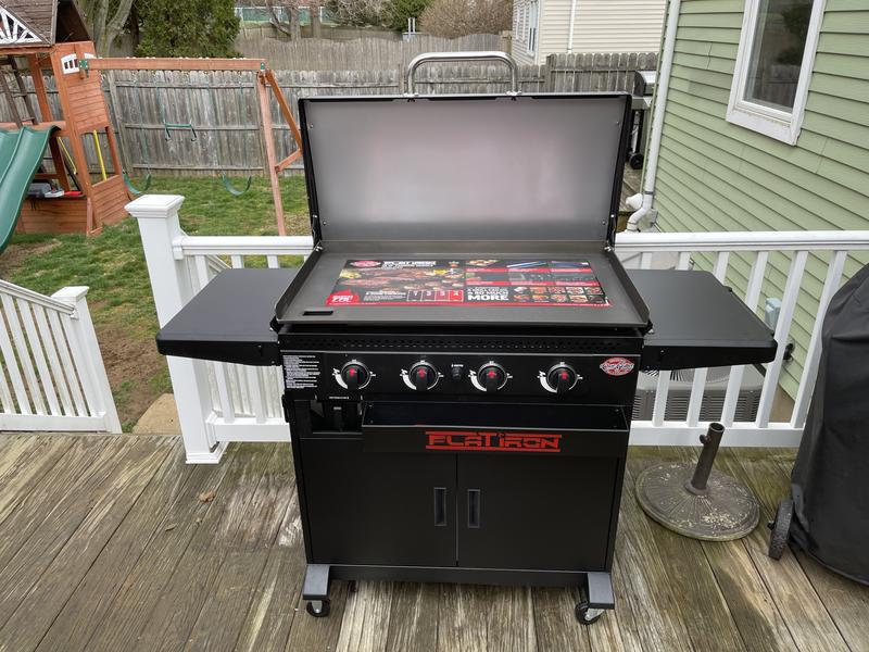 CharGriller The New Flat Iron® Premium Gas Griddle, 56 OFF