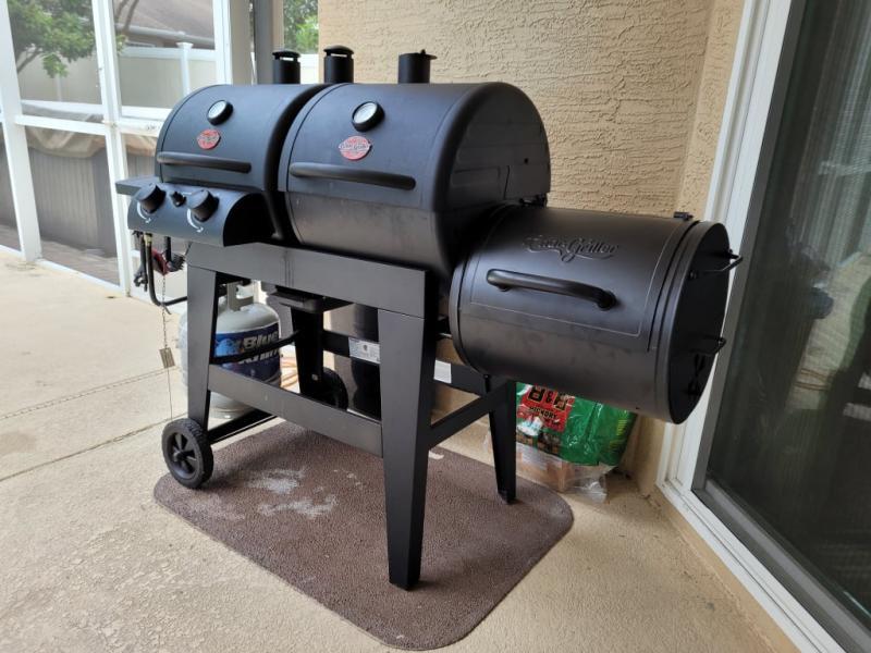 Char grill smoker attachment sale