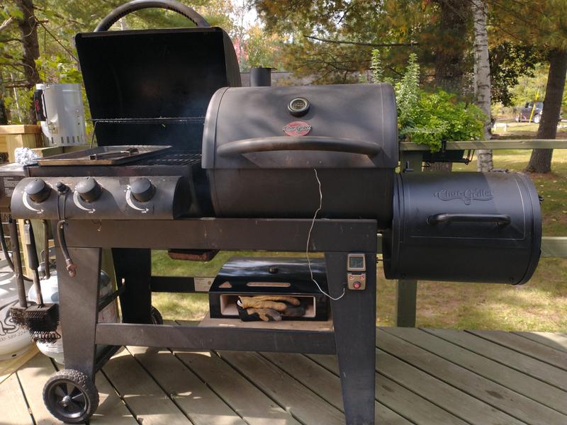 Side Fire Box Table Top Grill Charcoal Grill Metal Handle Char