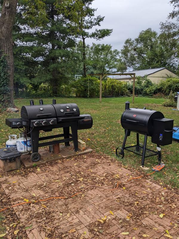 Char grill pellet outlet smoker