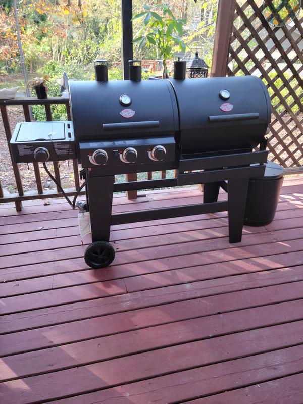 Double Play Gas Charcoal Grill Char Griller