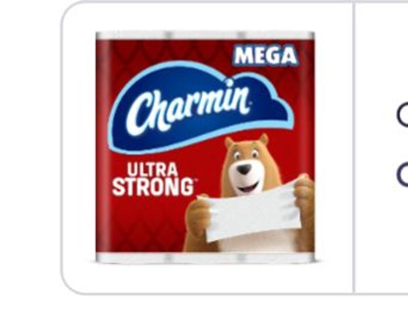 Charmin Ultra-Soft 2-Ply Toilet Paper Mega Rolls, 4 x 4