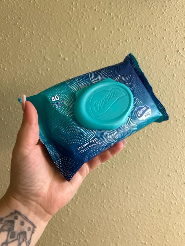 Charmin Flushable Wipes, 4 Flip-Top Packs, 40 Cleansing Wipes Per Pack - View #9