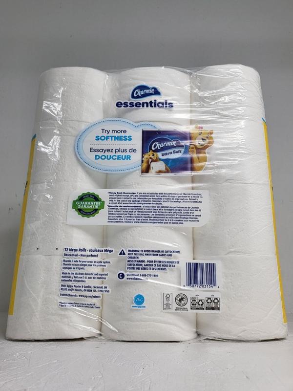 Charmin Ultra Soft Toilet Paper, 6 Mega Rolls = 24 Regular Rolls
