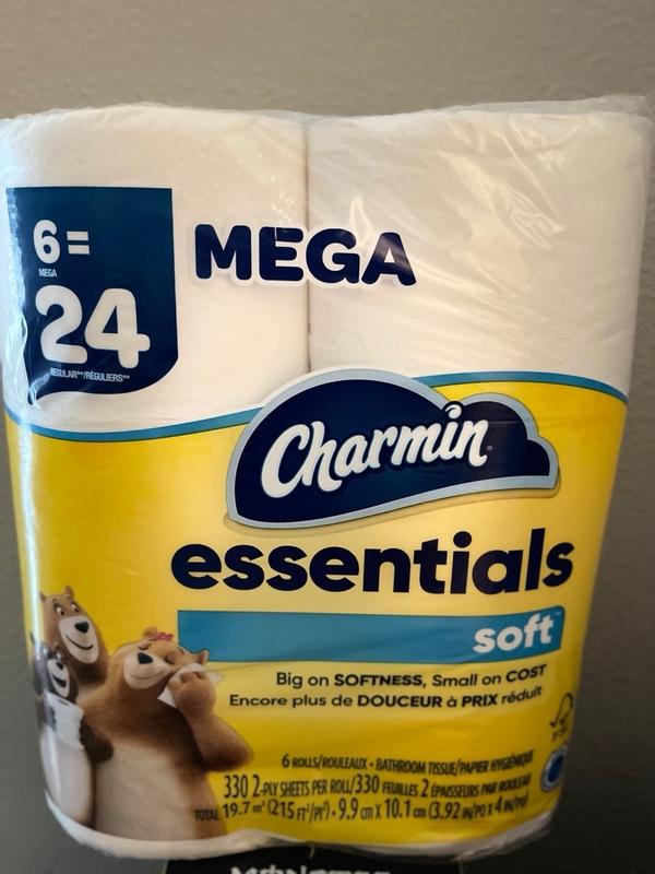 Charmin Ultra Strong Mega Roll Toilet Paper, 6 rolls - Baker's