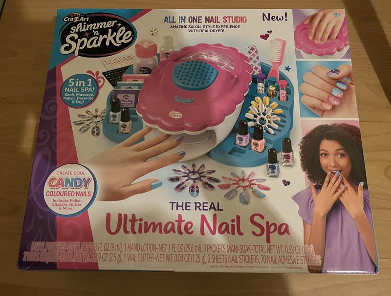 Customer photo for "Shimmer 'N Sparkle Nail Spa Delights!"
